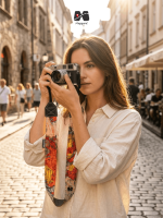 بند دوربین طرح نقشه جهان وینتیج