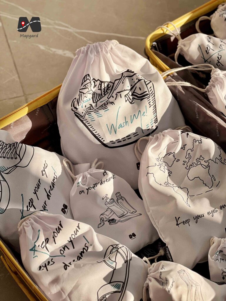 کیسه تفکیک چمدان و کوله سر جمع شو مپگرد
