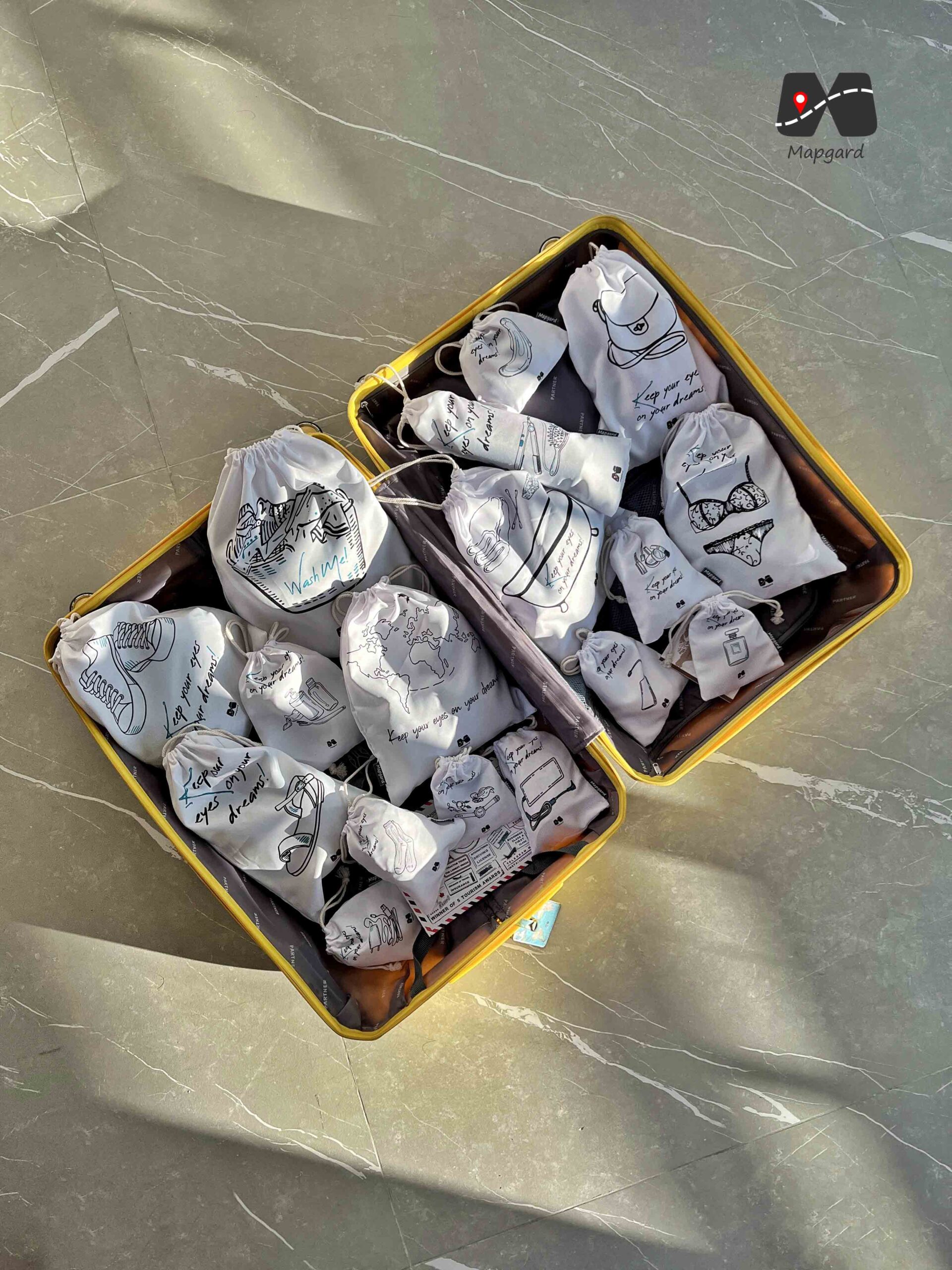 نظم دهنده چمدان و کوله مپگرد