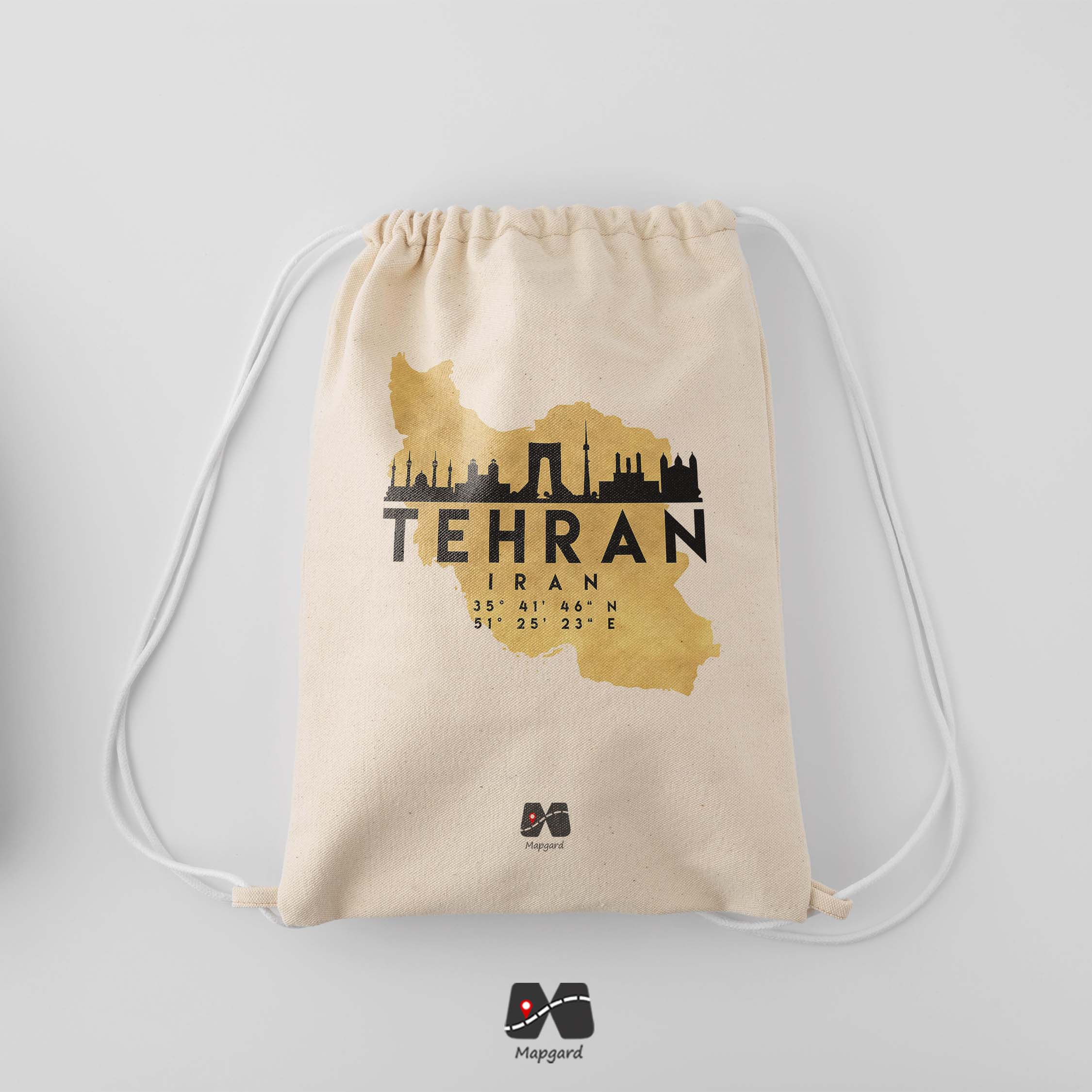 کوله پشتی مخمل نقشه ایران طرح مختصات مپگرد کوله پشتی مخمل نقشه ایران طرح مختصات مپگرد