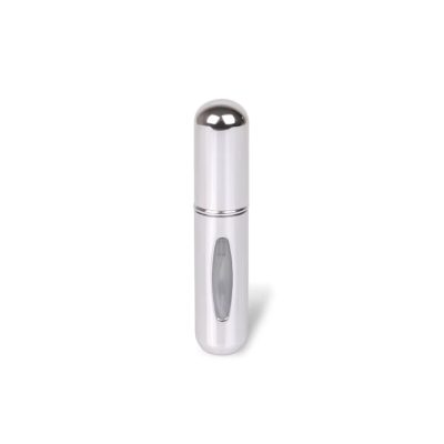 اتومایزر نگهدارنده عطر مسافرتی مپگرد رنگ نقره ای