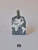 تگ چمدان طرح نقشه جهان پول